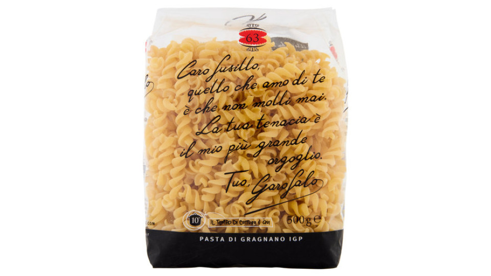 Garofalo Fusilli 63 Pasta di Gragnano IGP 500 g