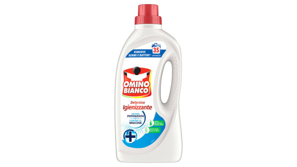 Omino Bianco Detersivo Igienizzante, 35 Lavaggi, 1400 ml