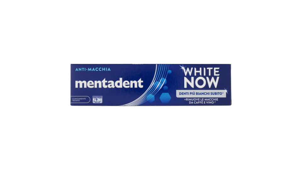 Mentadent White Now Anti - Macchia 75 ml