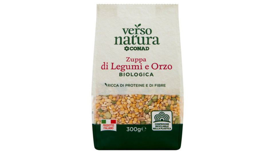 Zuppa con Orzo Biologica 300 g Verso Natura Bio Conad