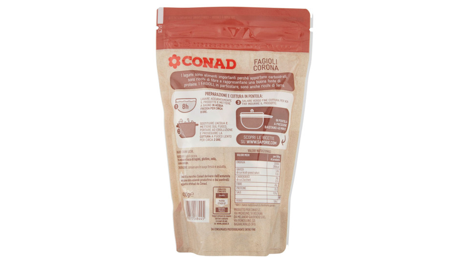 Fagioli corona 400g Conad
