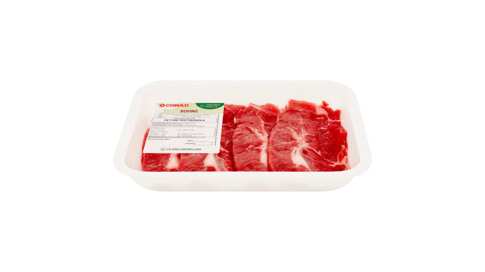 CONAD Percorso Qualità Bovino Adulto Fettine per Pizzaiola