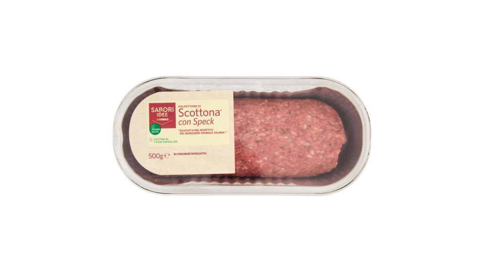SAPORI & IDEE CONAD Percorso Qualità Polpettone di Scottona* con Speck 500 g