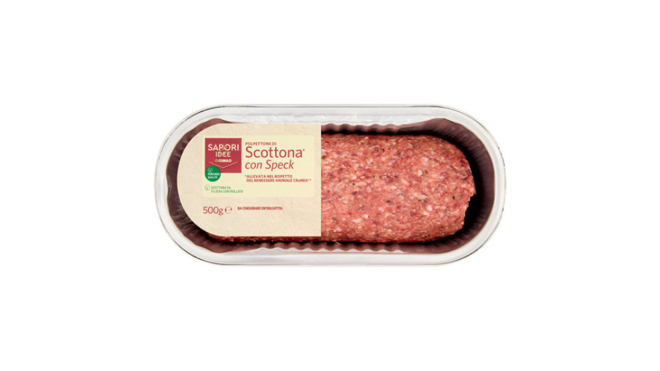 SAPORI & IDEE CONAD Percorso Qualità Polpettone di Scottona* con Speck 500 g