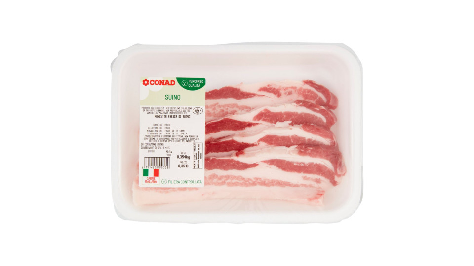 CONAD Percorso Qualità Pancetta Fresca di Suino
