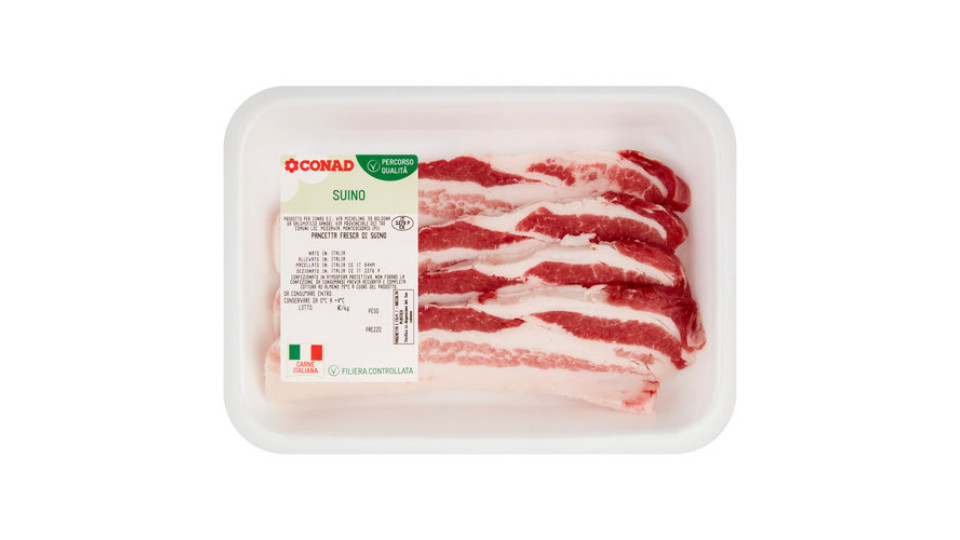 CONAD Percorso Qualità Pancetta Fresca di Suino