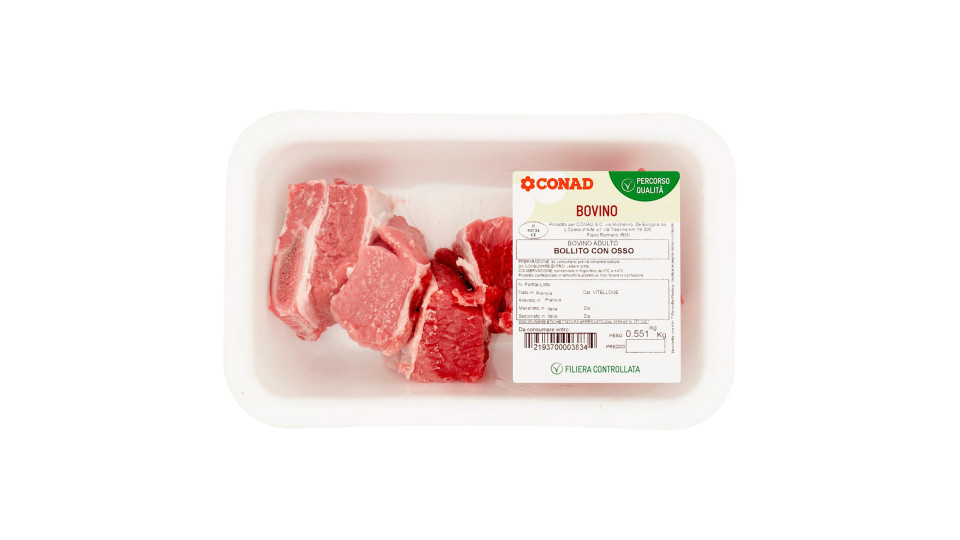CONAD Percorso Qualità Bovino Adulto Bollito con Osso