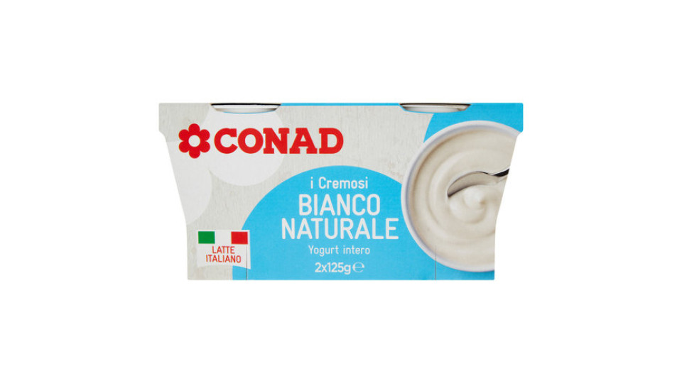 I Cremosi Yogurt Intero 2 x 125 g Conad