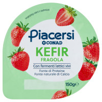 PIACERSI CONAD Kefir Fragola 150 g
