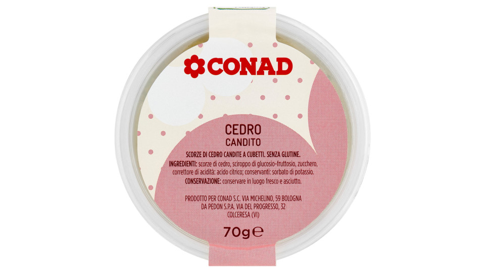 Cedro Candito 70 g Conad