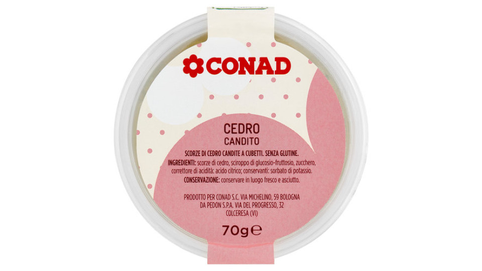 Cedro Candito 70 g Conad