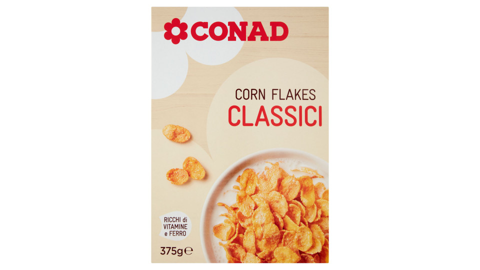Corn Flakes Classici 375 g Conad