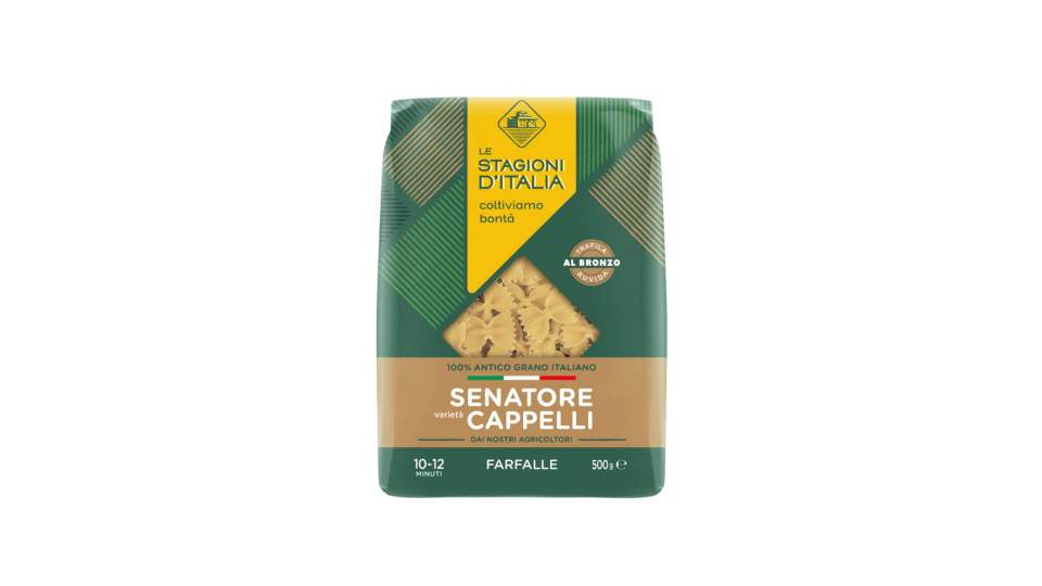 Le Stagioni d'Italia Farfalle Senatore Varieta' Cappelli 500 g