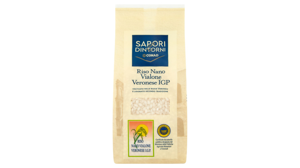 Riso Nano Vialone Veronese IGP 500g Sapori & Dintorni Conad