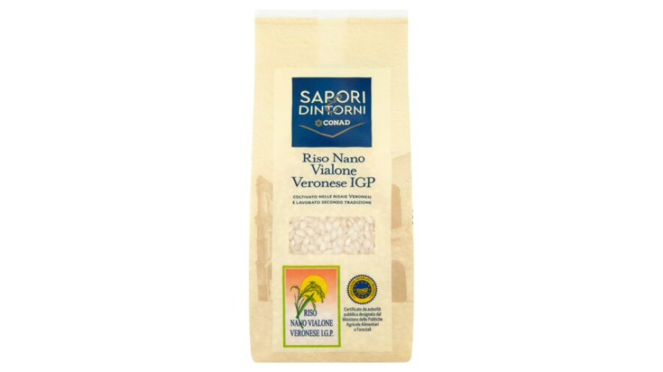 Riso Nano Vialone Veronese IGP 500g Sapori & Dintorni Conad