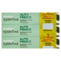 CONAD Essentiae Alito Fresco Dentifricio ad azione purificante 3 x 75 ml
