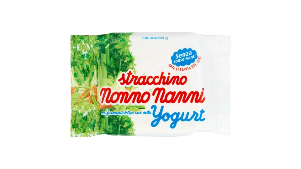 Nonno Nanni stracchino con fermenti lattici vivi dello Yogurt 100 g
