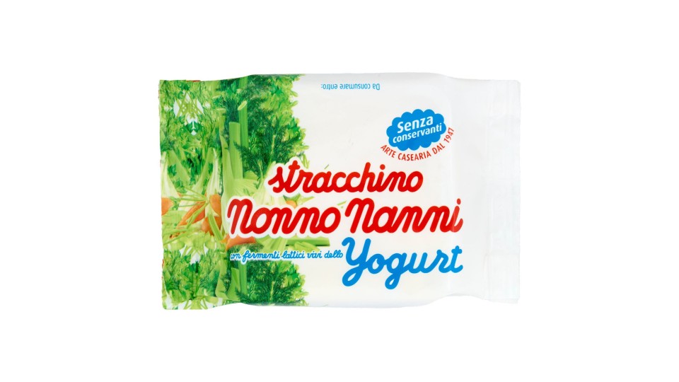 Nonno Nanni stracchino con fermenti lattici vivi dello Yogurt 100 g
