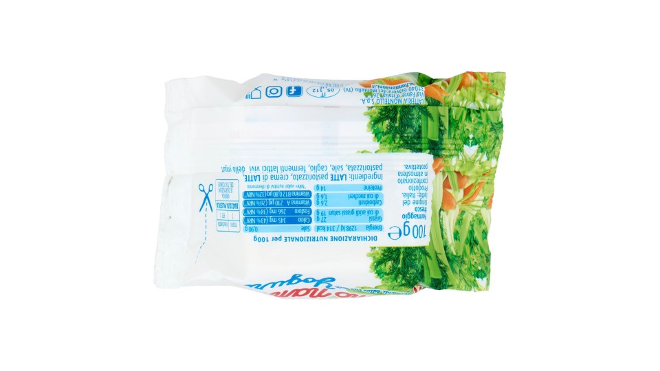Nonno Nanni stracchino con fermenti lattici vivi dello Yogurt 100 g