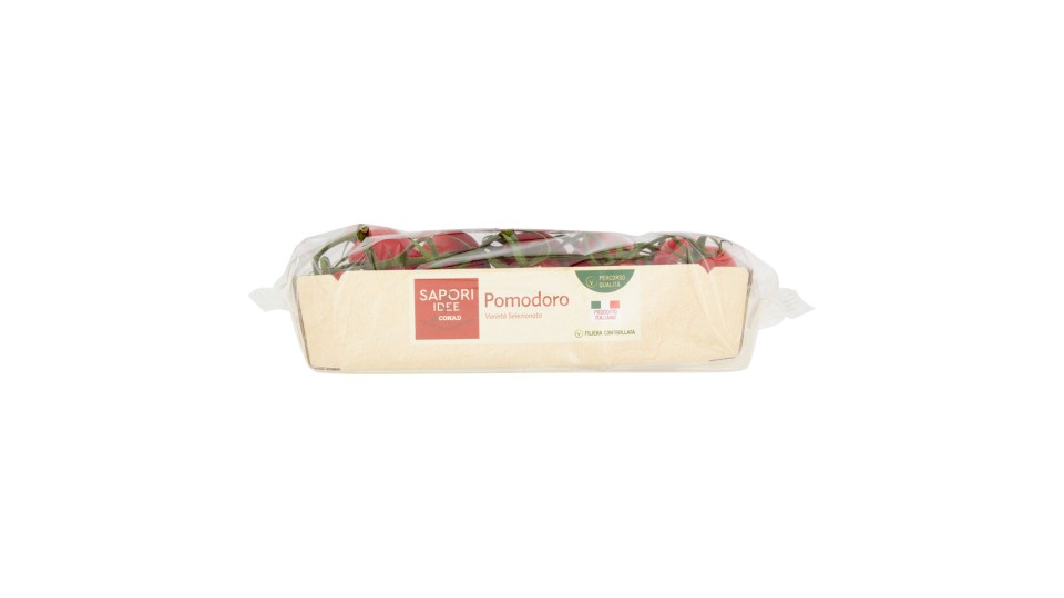 Percorso Qualità Pomodoro Cocktail Mini Oblungo a Grappolo Italia Cat. "I" 300 g Sapori & Idee Conad