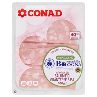 CONAD Freschi & Convenienti Mortadella Bologna IGP con Pistacchio 100 g