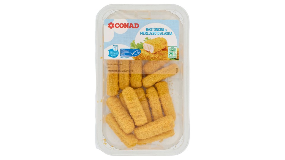 CONAD Bastoncini di Merluzzo d'Alaska 200 g