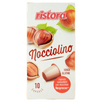 Ristora Nocciolino 10 Capsule Compatibili Con Macchine Nespresso* 70 g