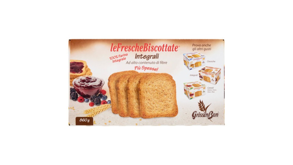 GrissinBon leFrescheBiscottate Integrali 860 g