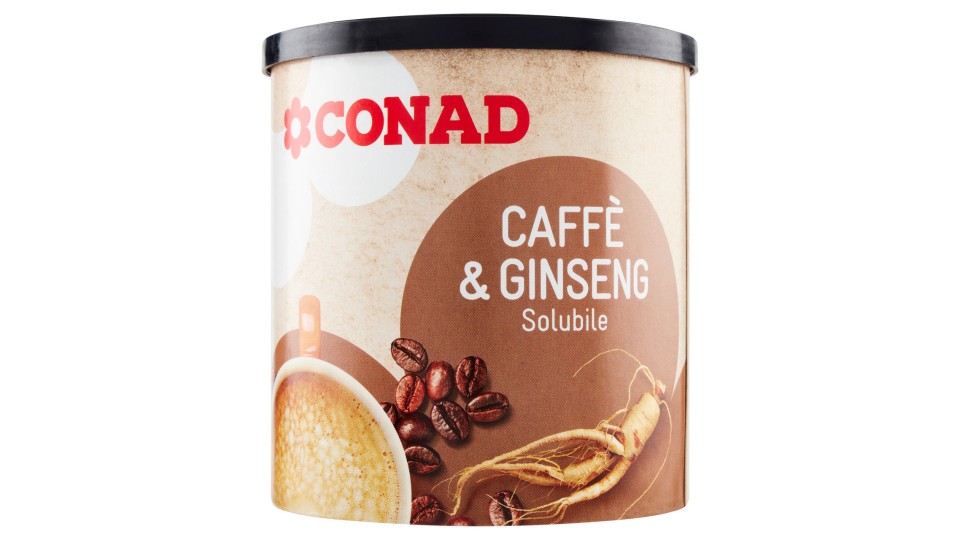 Caffè & Ginseng Solubile 250 g Conad