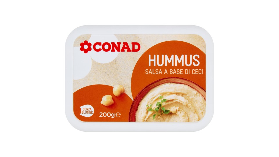 CONAD Hummus Salsa a Base di Ceci 200 g
