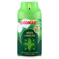 CONAD Menta e Basilico Spray per Ambienti e Tessuti di Arredo 250 ml