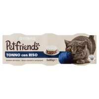 Petfriends Tonno con Riso 3 x 85 g Conad