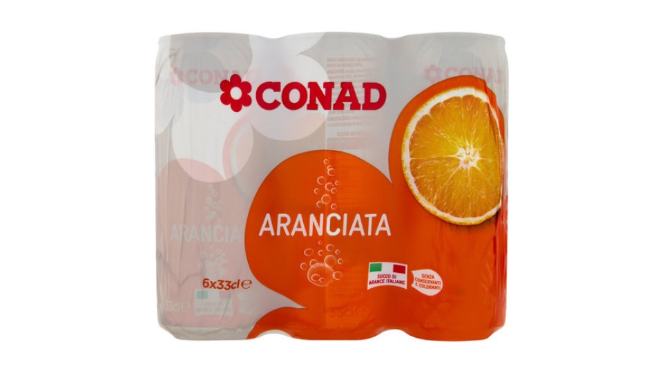 Aranciata 6 x 33 cl Conad