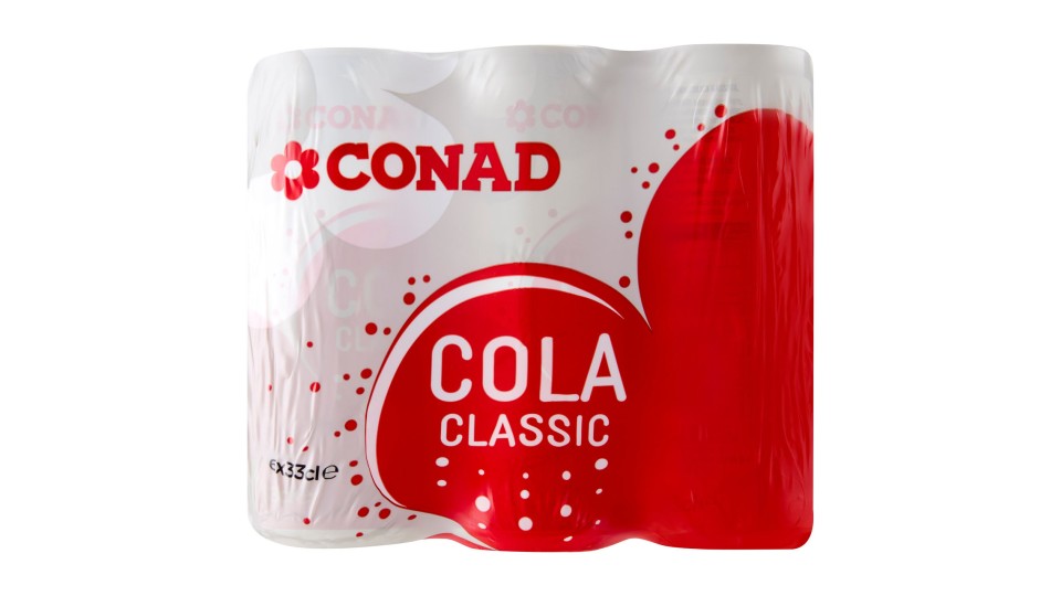 Cola Classic 6 x 33 cl Conad