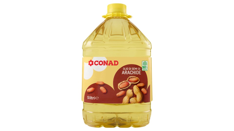 Olio di Semi di Arachide 5 litri Conad