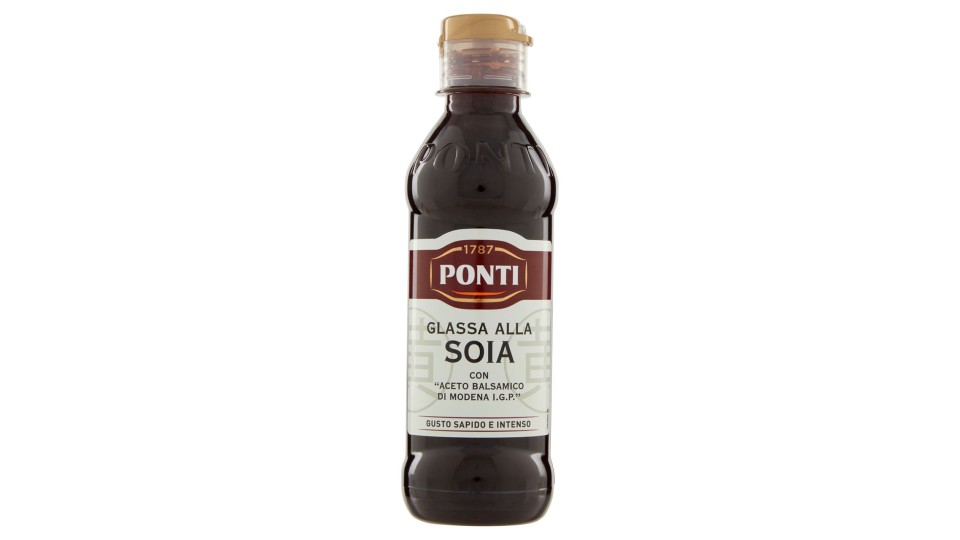 Ponti Glassa alla Soia con "Aceto Balsamico di Modena I.G.P." 240 g