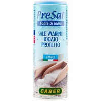 PreSal Sale Marino Iodato Protetto Fine -50% di Sodio 180 g