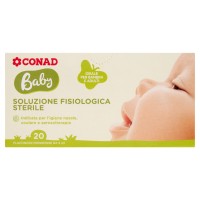 CONAD Baby Soluzione Fisiologica Sterile 20 x 5 ml