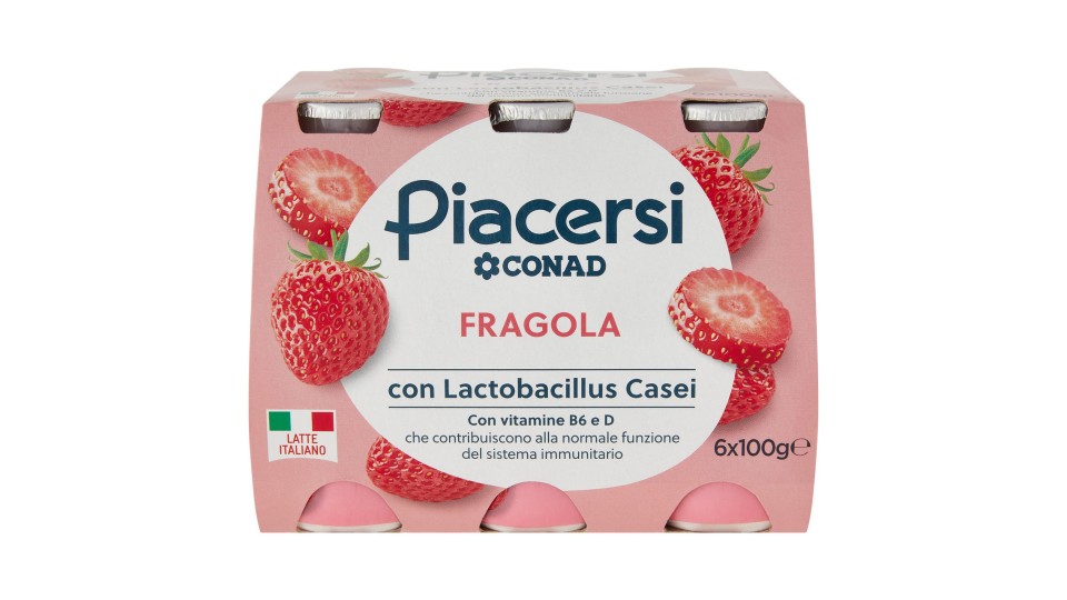 Fragola 6 x 100 g Conad