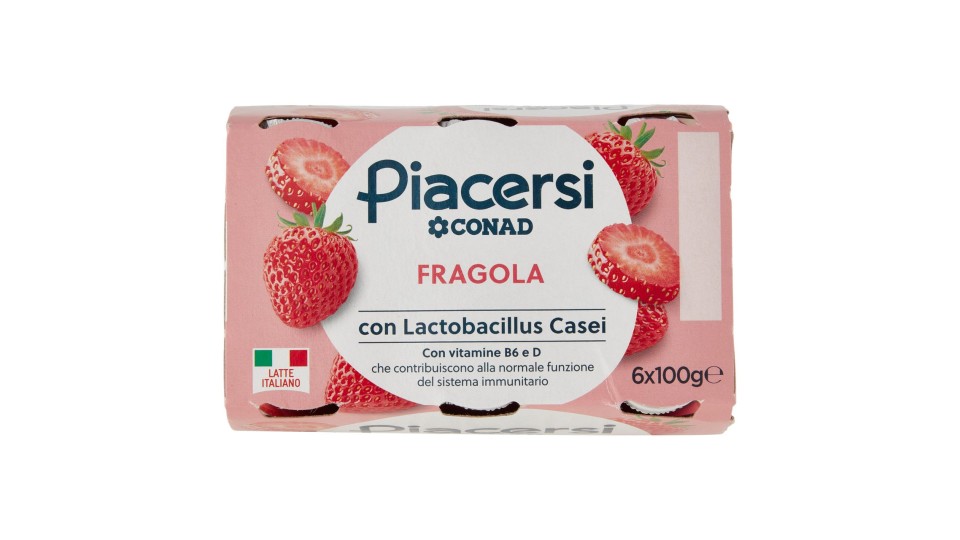 Fragola 6 x 100 g Conad