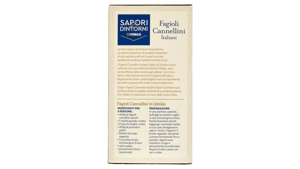 SAPORI & DINTORNI CONAD Fagioli Cannellini Italiani 300 g