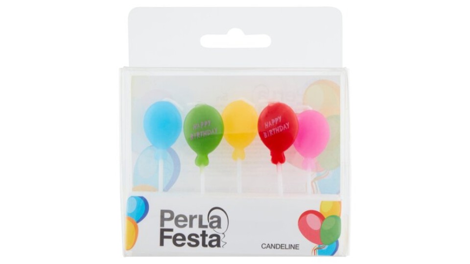 PerLa Festa Candeline Palloncino 5 pz