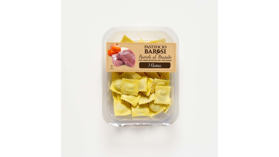 Barosi Ravioli Al Brasato Pastificio  250g