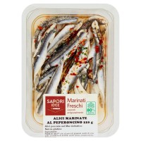 Marinati Freschi Alici Marinate al Peperoncino 220 g Sapori & Idee Conad