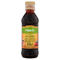 Ponti Glassa All'"Aceto Balsamico Di Modena I.G.P." Bio 250 g