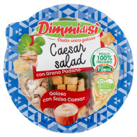 DimmidiSì Piatto Unico Goloso Caesar Salad Con Grana Padano 135 g