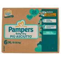Pampers Baby-dry XL 68 Pz