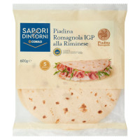 Piadina Romagnola Igp Alla Riminese 5 X 120 G
