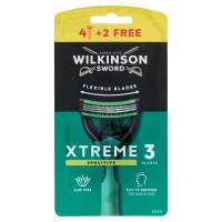 Wilkinson Sword Rasoio Usa&getta Xtreme 3 Sensitive 4+2 Pz