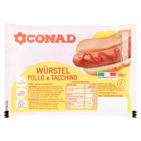Selex 4 Wurstel Di Pollo e Tacchino 100 g